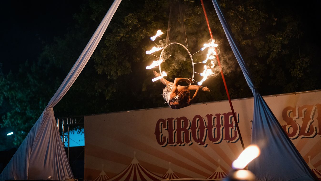 Ukrán, ausztrál, marokkói...és hajon függő francia akrobaták a Sziget cirkusz-sátrában