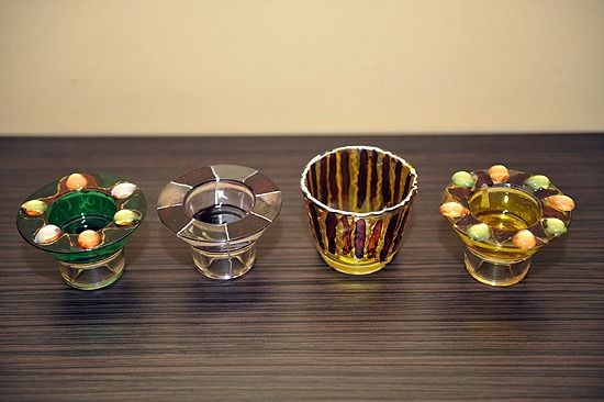 Tünde kreatív karácsony üvegfestés