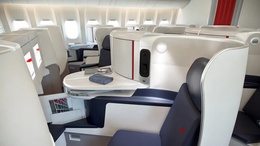Új ülések az Air France business osztályán