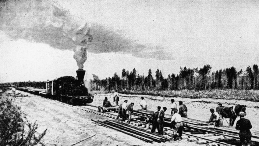 100 éves a Transzszibériai vasút