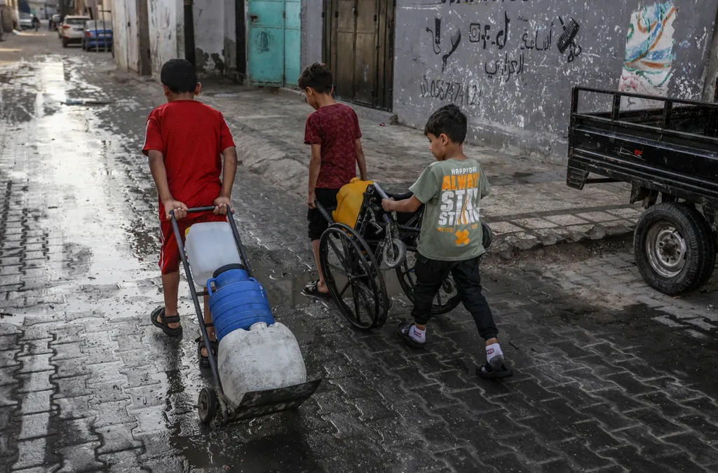 Forrás: Anadolu via AFP/2024 Anadolu/Abed Rahim Khatib