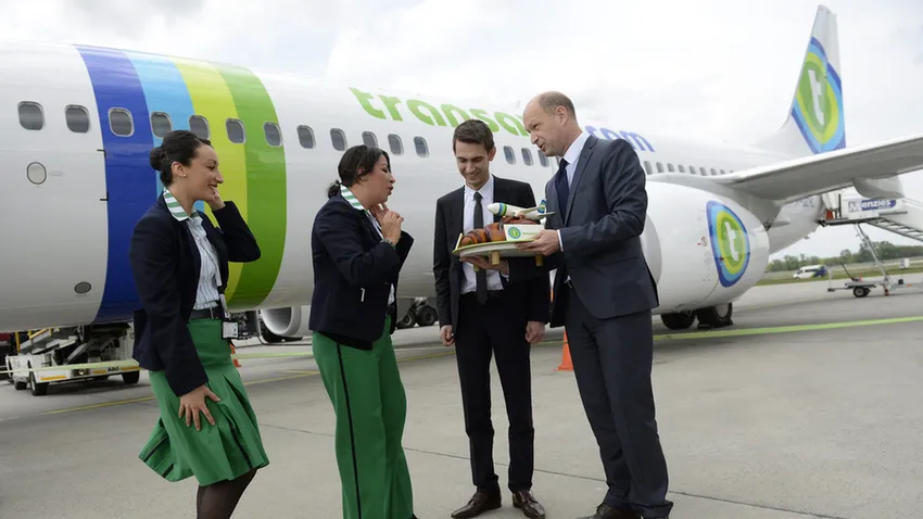 Transavia járatindító ünnepség
