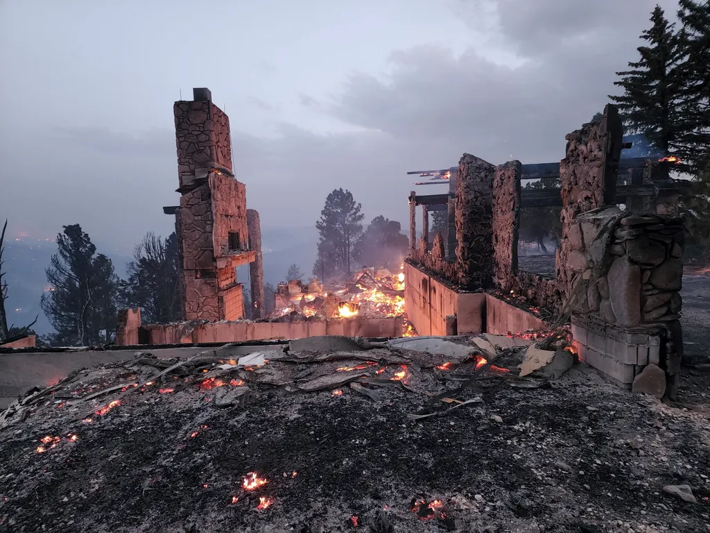Forrás: MTI/AP/Village of Ruidoso/Alexander Meditz