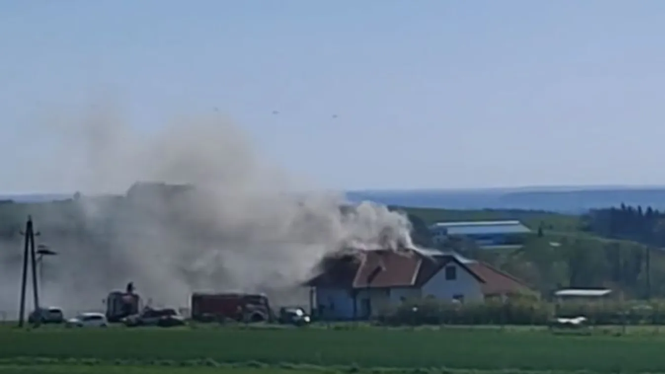 Hatalmas tűz és robbanás volt egy velemi házban - ketten súlyosan megsérültek