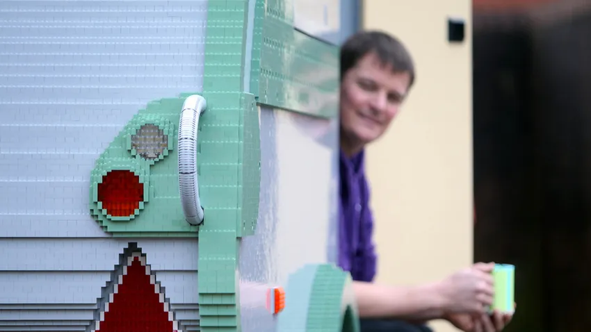 Lego-lakóautó