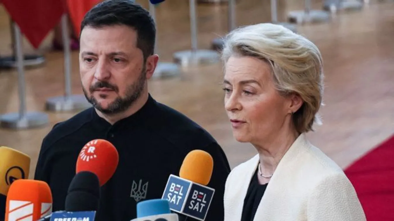 Ő diktál Magyar Péternek: Ursula von der Leyen szerint 2030-ra EU-tag lesz Ukrajna