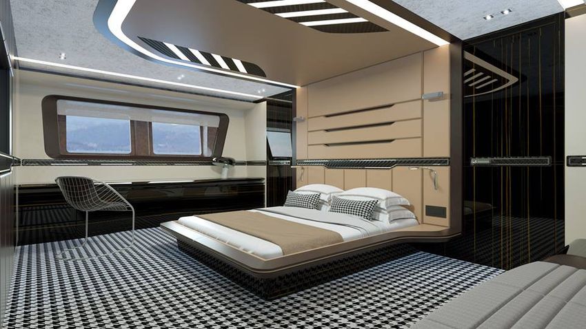 Saját spa részlege van a Porsche legújabb luxusyachtjának