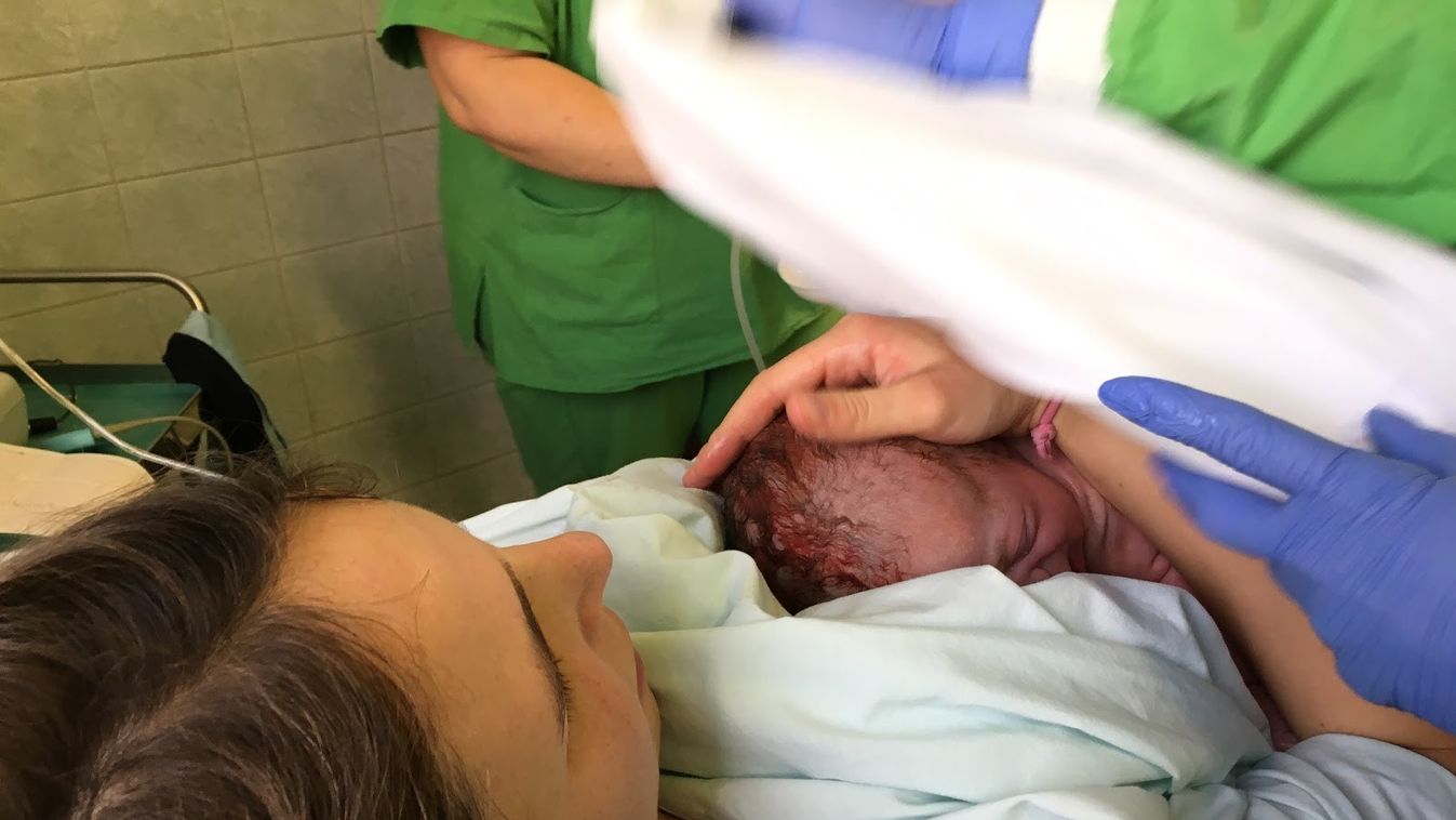 45 perc alatt született meg a kisfiam