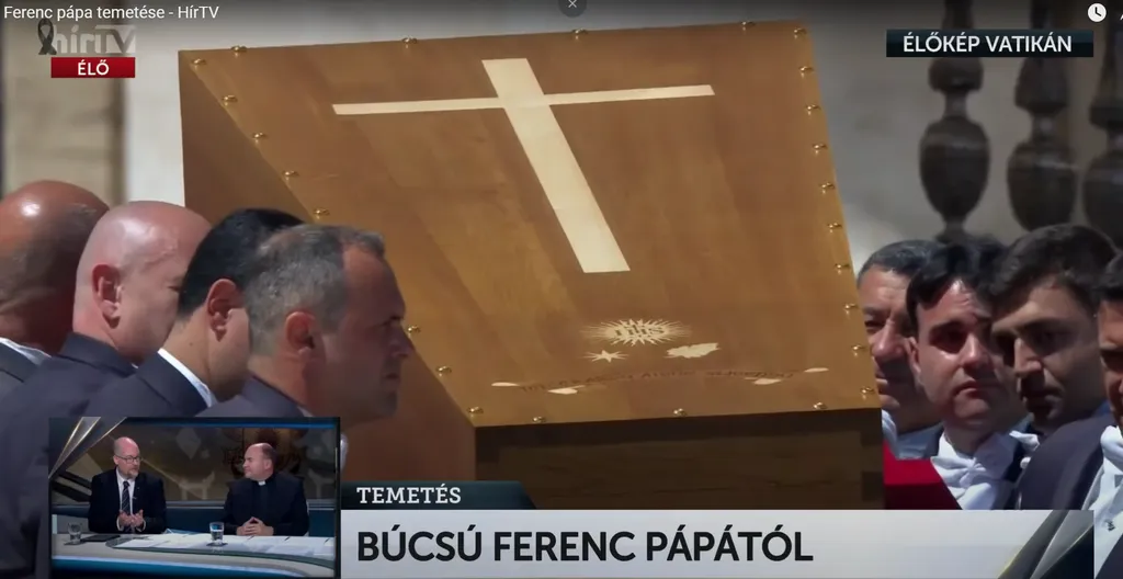 Ferenc pápa temetése 