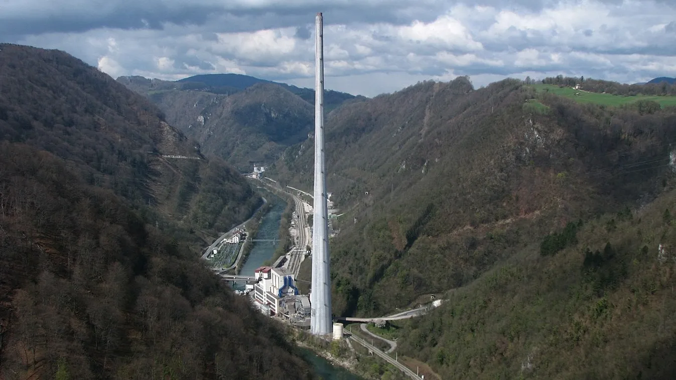 Mászófal lett Európa legmagasabb kéményéből