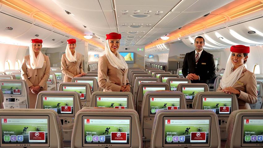 Emirates - 615 utas a fedélzeten