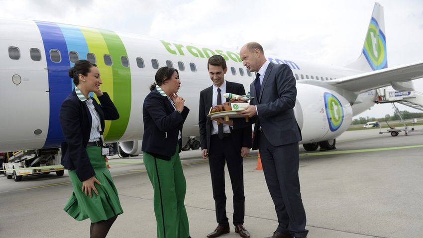 Transavia járatindító ünnepség