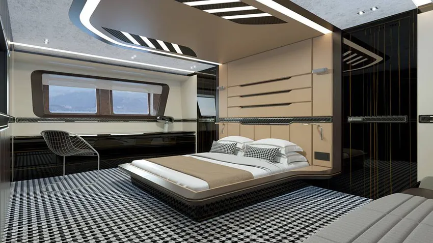 Saját spa részlege van a Porsche legújabb luxusyachtjának
