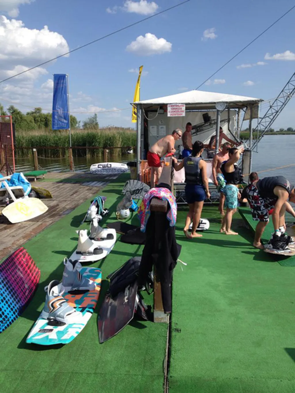 Fotó: Vízisí és Wakeboard Kábelpálya 