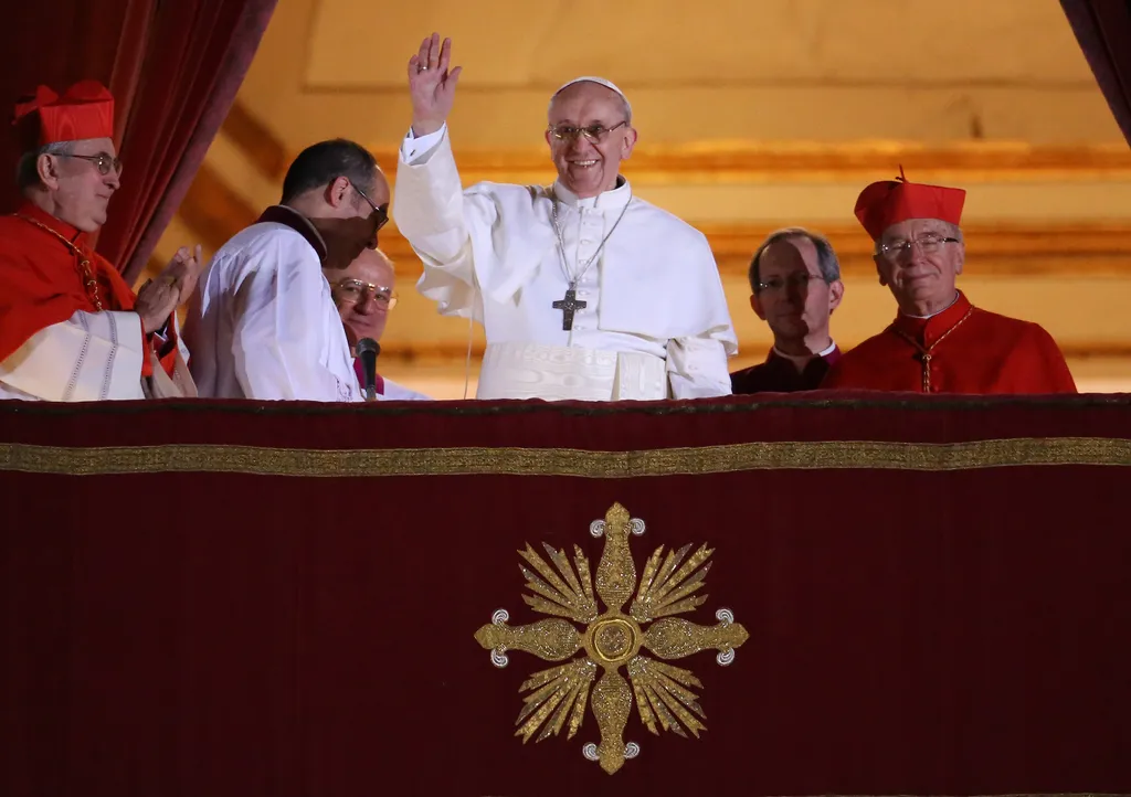 The Conclave Of Cardinals Have Elected A New Pope To Lead The World's Catholics
Ferenc pápa