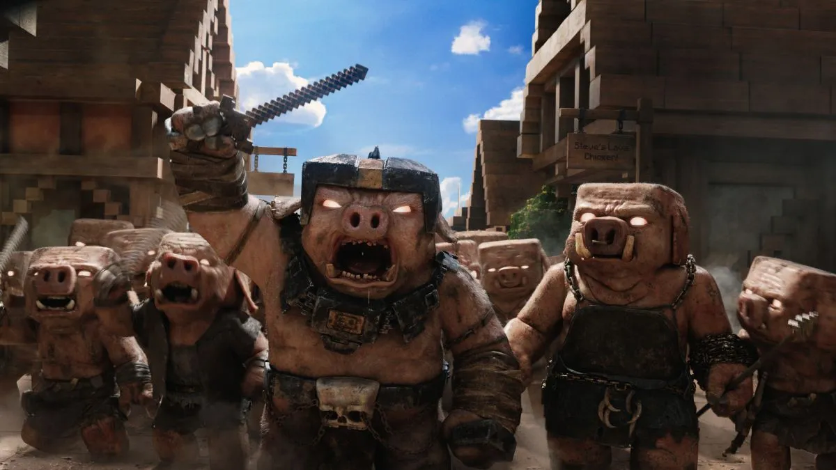 2025 - A Minecraft Movie - Movie Set