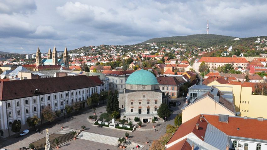 Pécs belvárosa