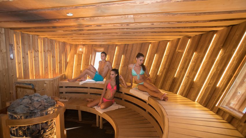Exkluzív wellness részleg