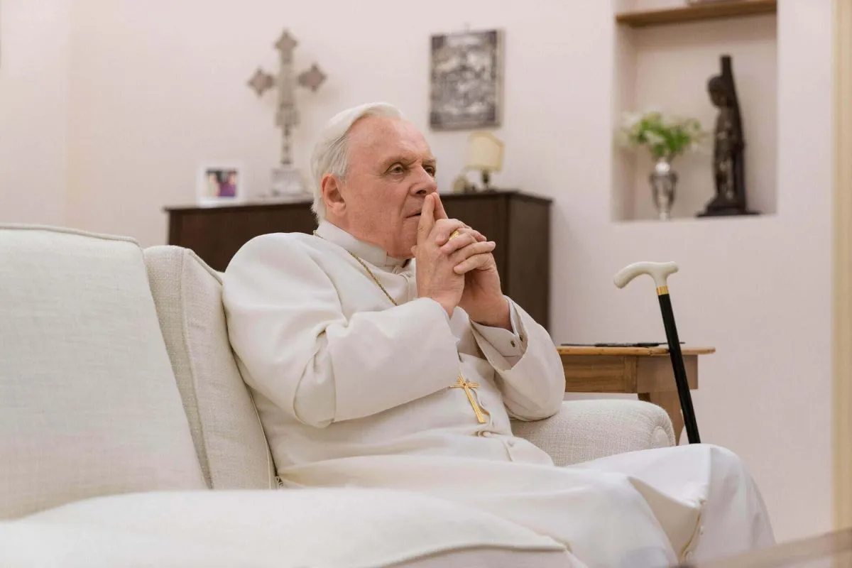 2019 - The Two Popes - Movie Set