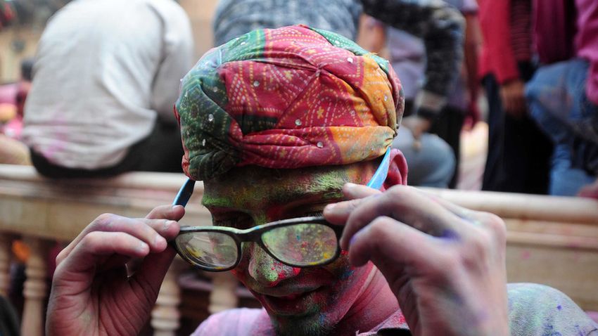 Holi előfesztivál Indiában 2017