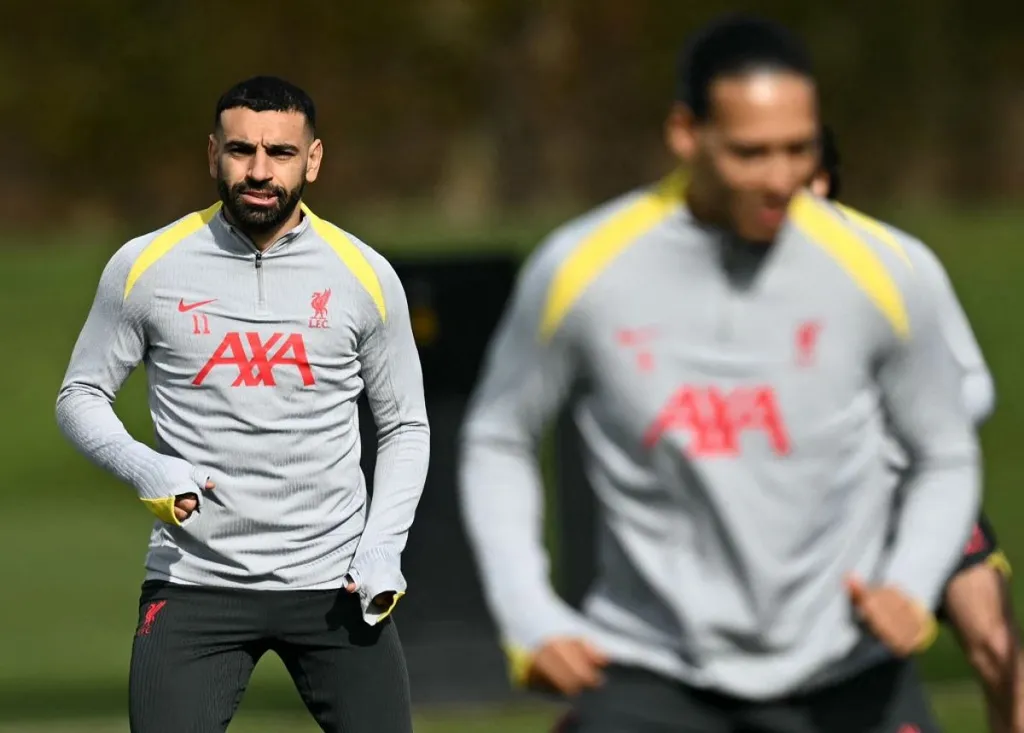 Mohamed Szalah, Virgil van Dijk