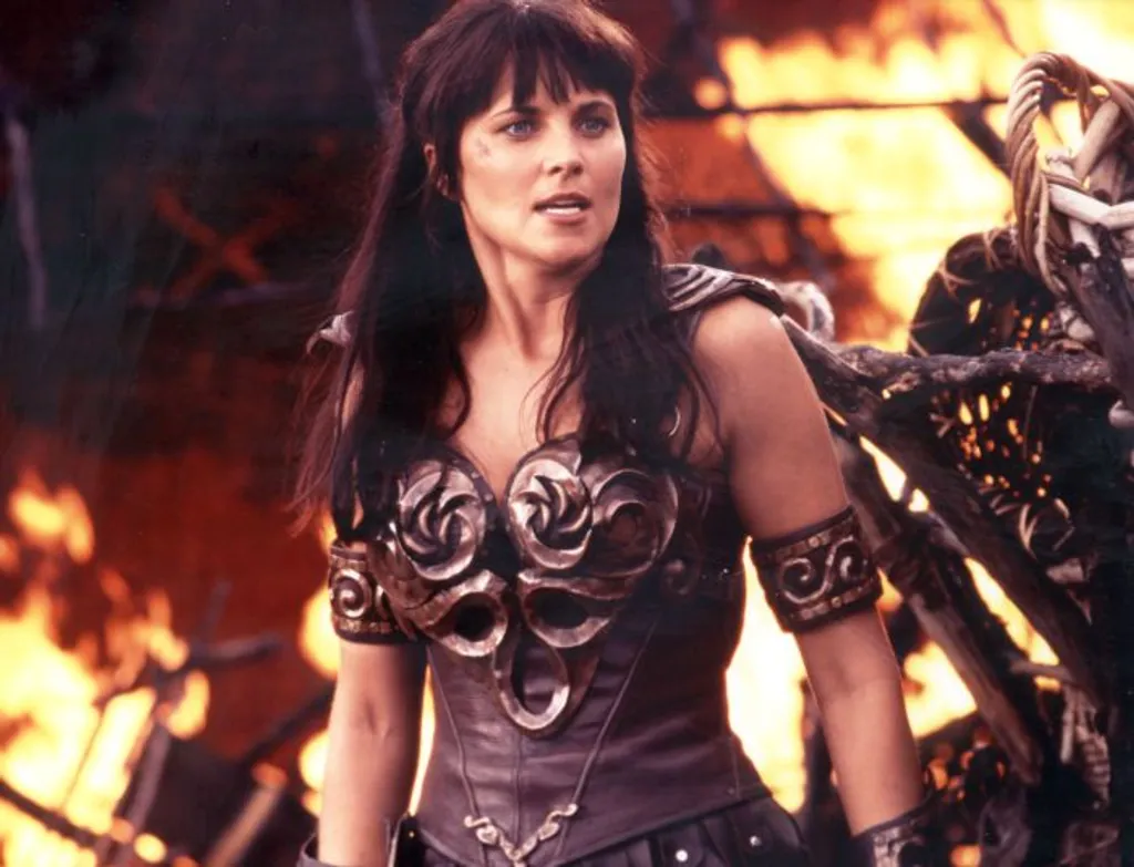 Lucy Lawless 27 éves volt a Xéna forgatásának kezdetén