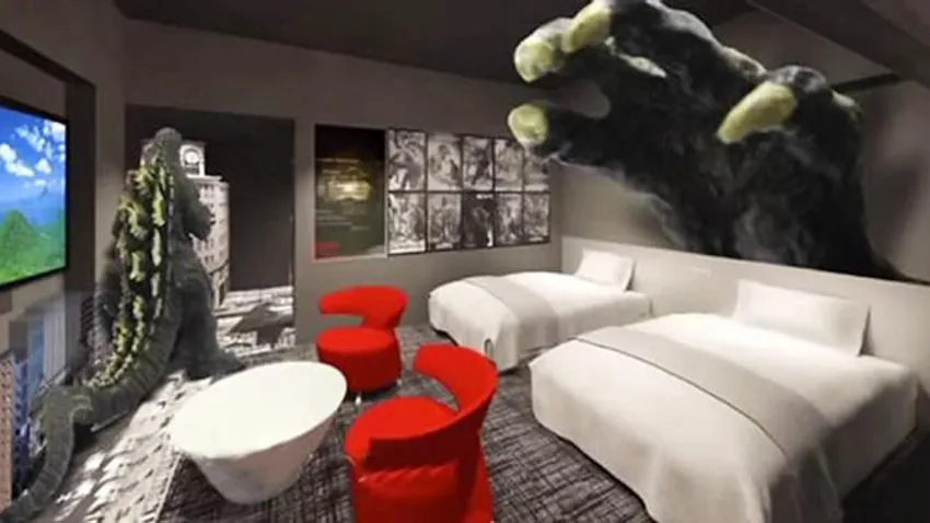 Godzilla Hotel Tokióban