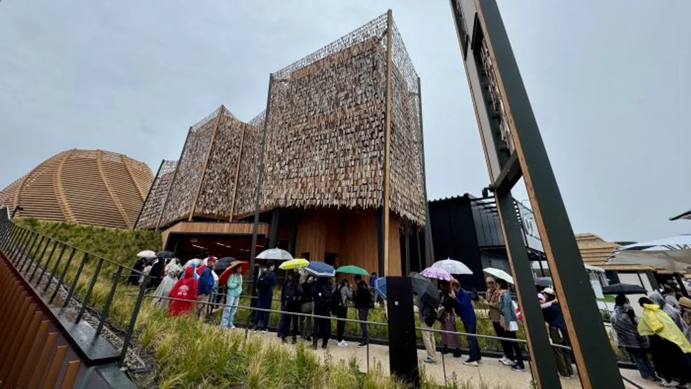 Expo 2025 Japánban: Vihar, túrógombóc és kígyózó sorok a Magyar Pavilon előtt
