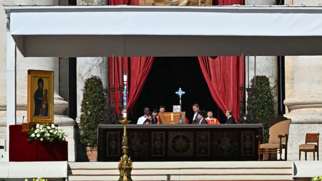Ferenc pápa temetése: Elvittek egy nagyon fontos dolgot a Santa Maria Maggiore-bazilikából