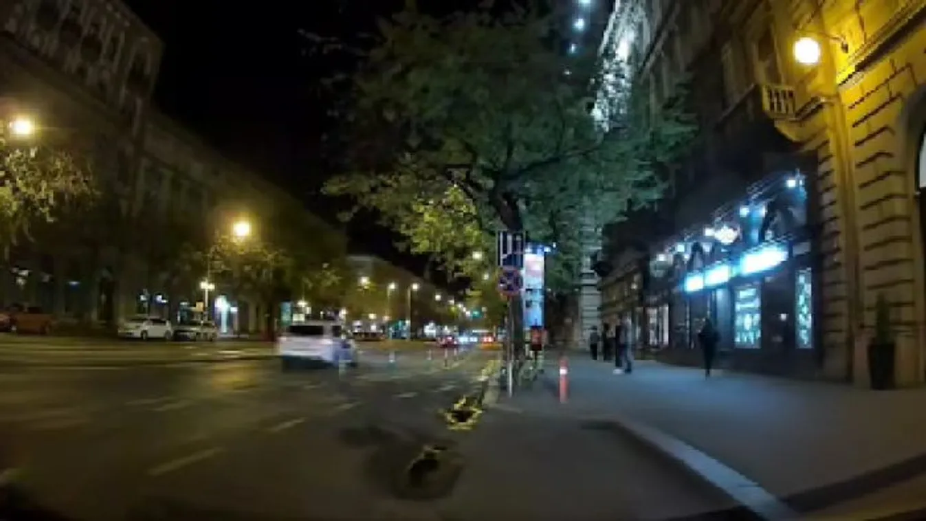 Autós üldözés a belvárosban: így kergették a zsaruk Budapesten az öreg Suzukit - videó