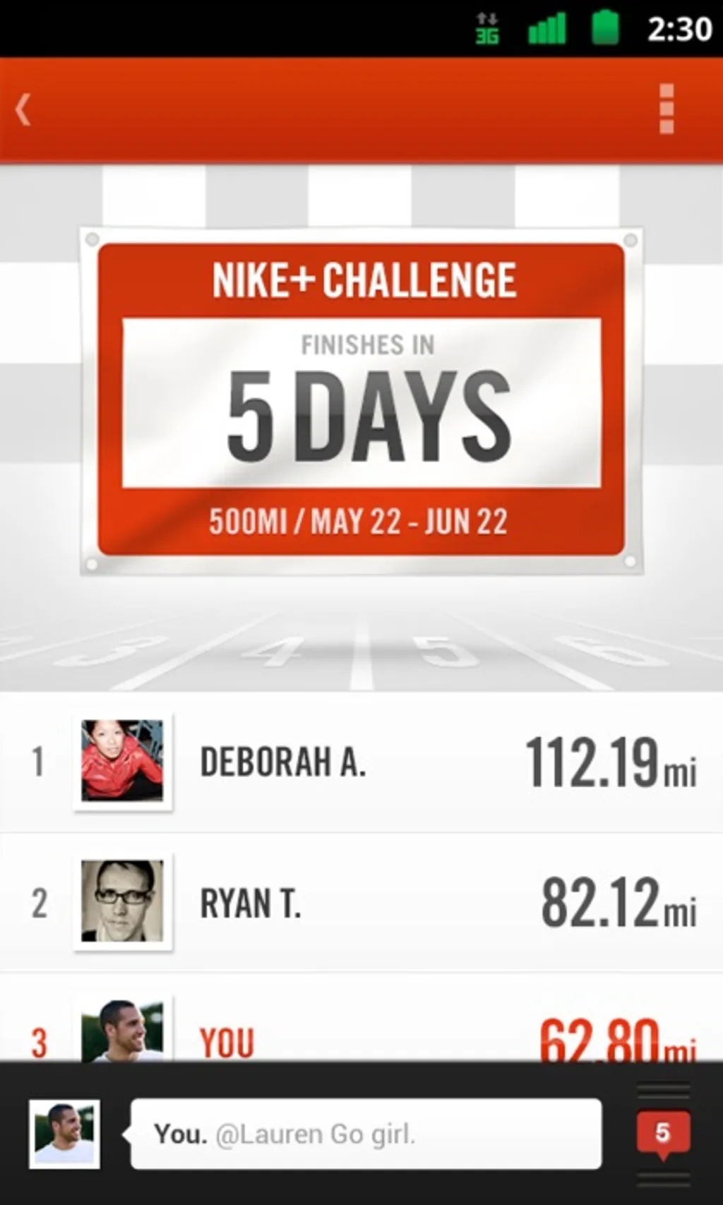 Fotó: Nike+ Running 