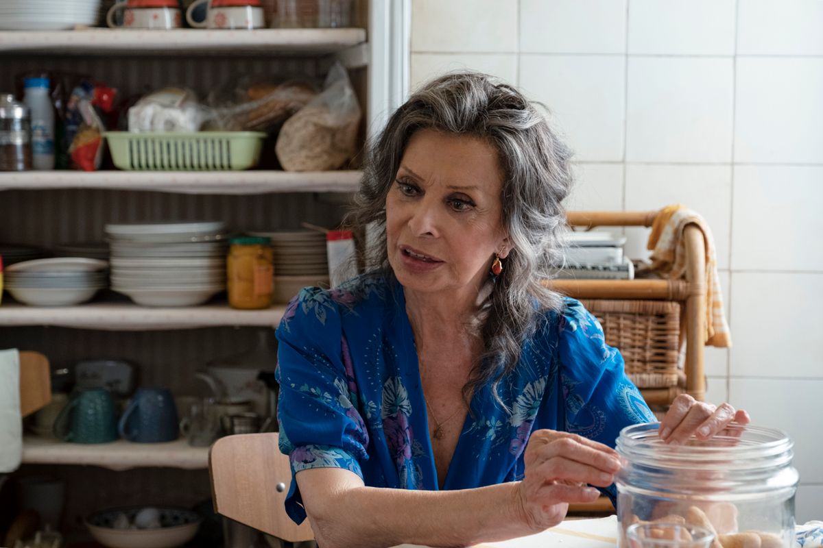 Sophia Loren, 2020 - The Life Ahead - Movie Set