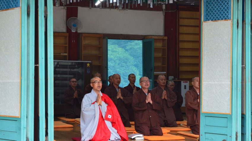 Temple stay