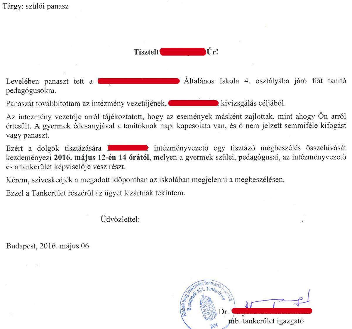 apa iskola oktatás KLIK