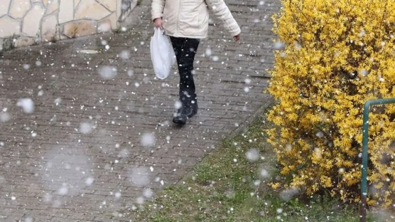 Elképesztő videók: így havazott április 6-án Borsodban
