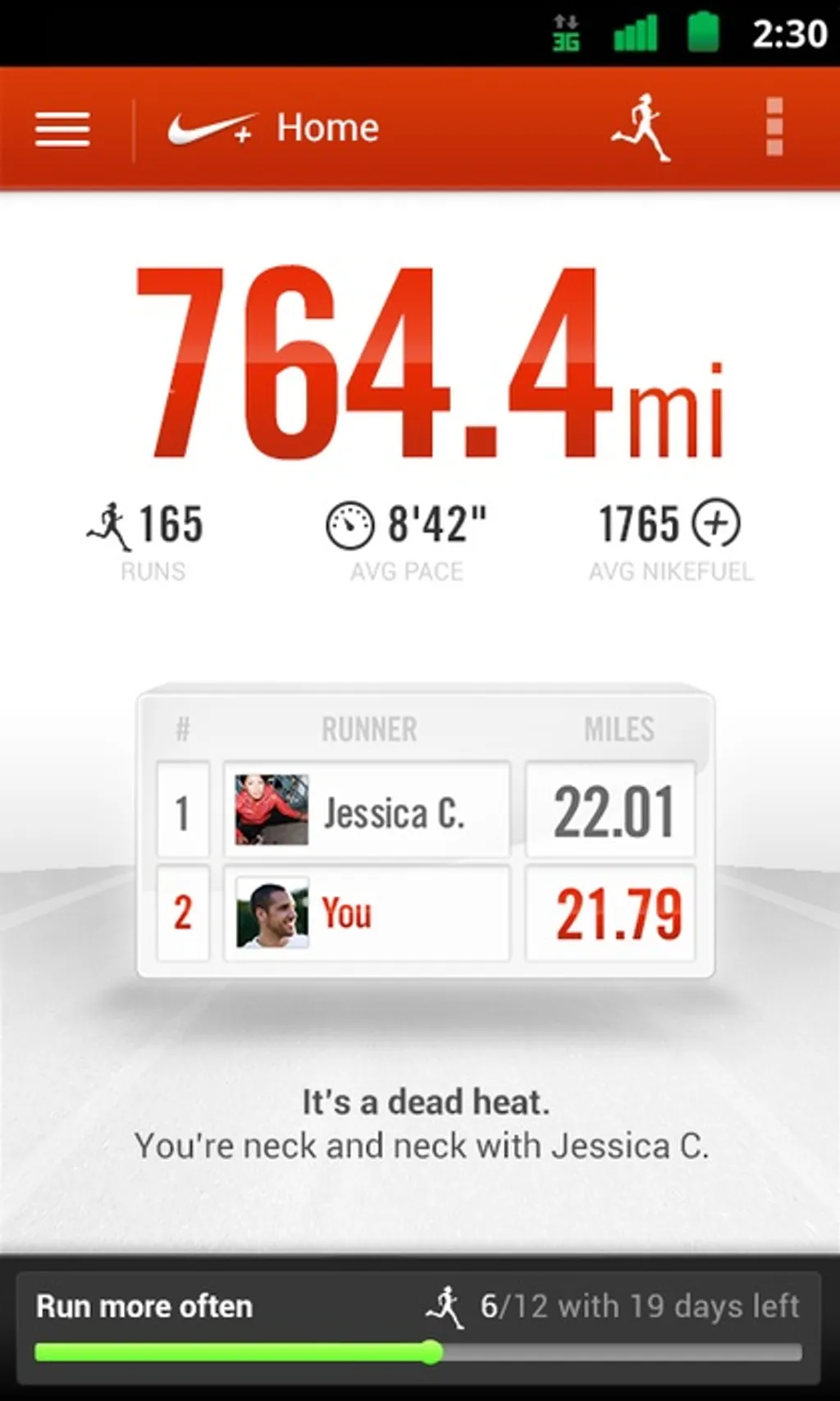 Fotó: Nike+ Running 