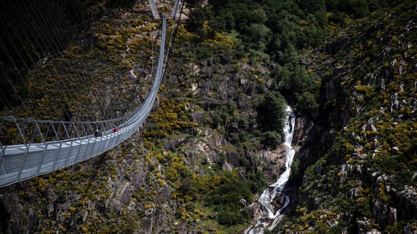 Az 516 Arouca, a világ jelenleg leghosszabb gyalogos függőhídja