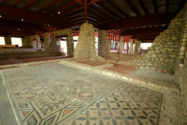 római kori látnivaló, Villa Romana Baláca, mozaikpadló, ókori gazdaság