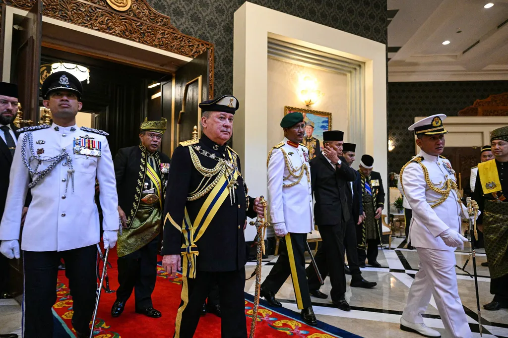 Forrás: MTI/EPA/AFP pool/Mohd Rasfan