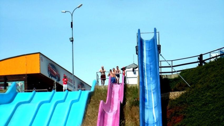 Ez ma Közép-Európa leghosszabb rafting-csúszdája