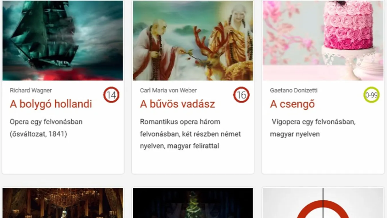 Végre Feltünteti az Operaház az ajánlott korhatárokat