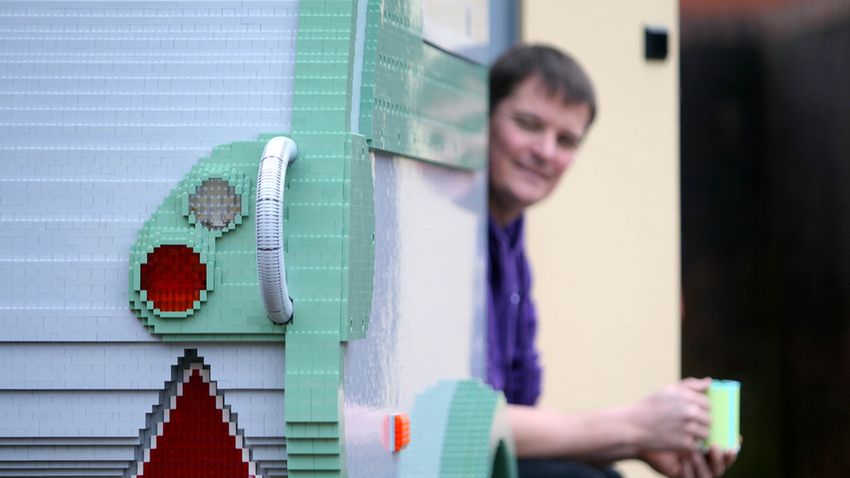 Lego-lakóautó