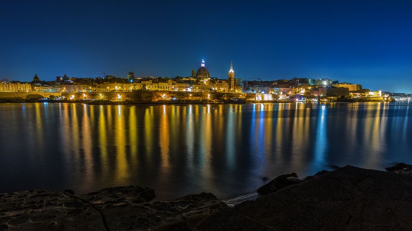 Valletta éjjel