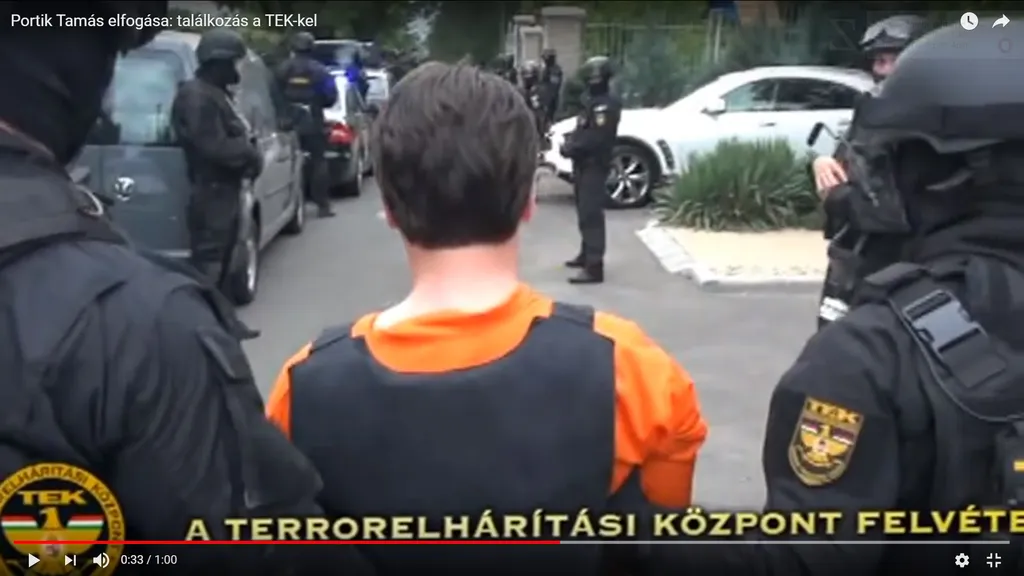 Portik elfogasa