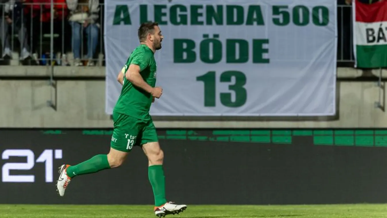 Felesége szeme láttára Böde Dani góllal ünnepelt