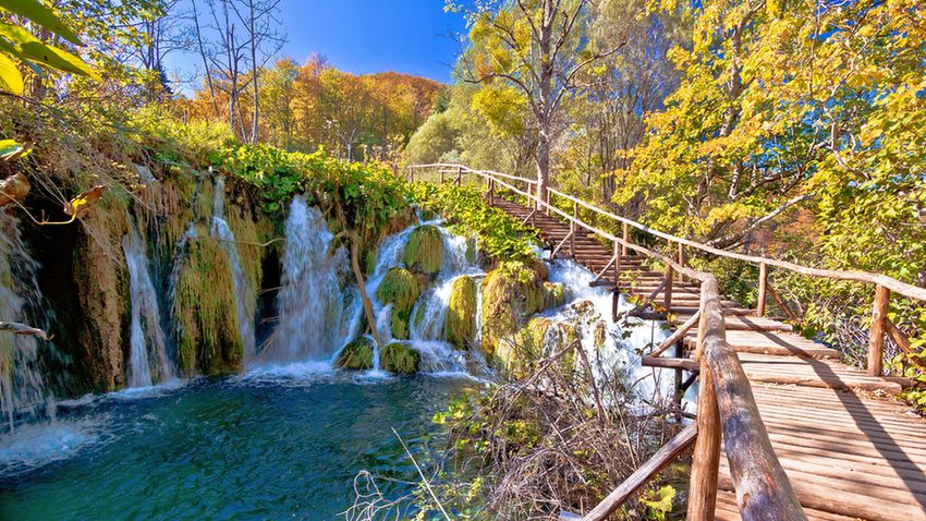 Plitvice ősszel