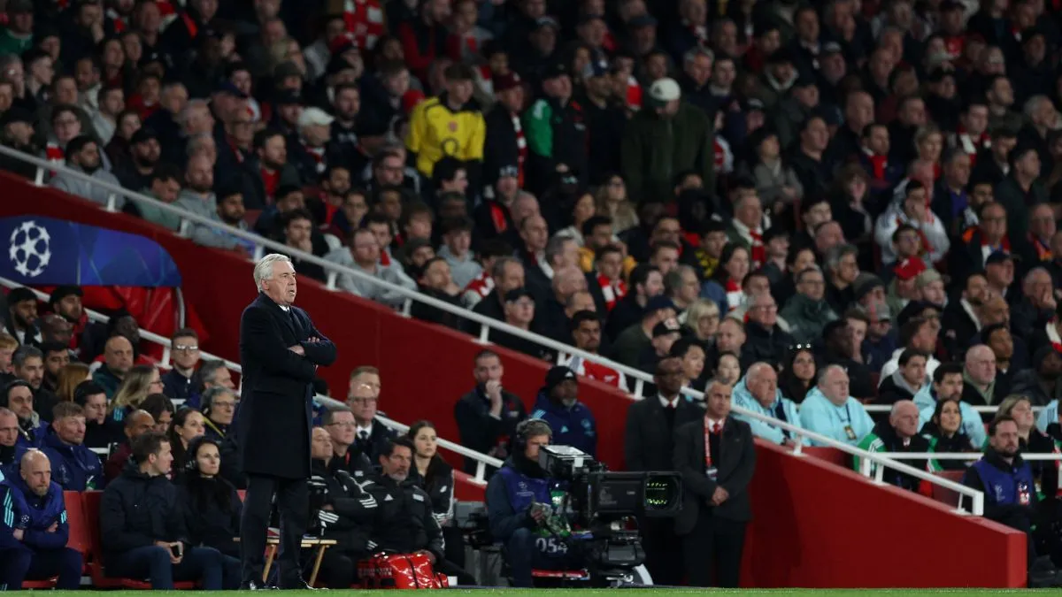 Carlo Ancelotti rengeteg bírálatot kap a Real Madrid nagy veresége után