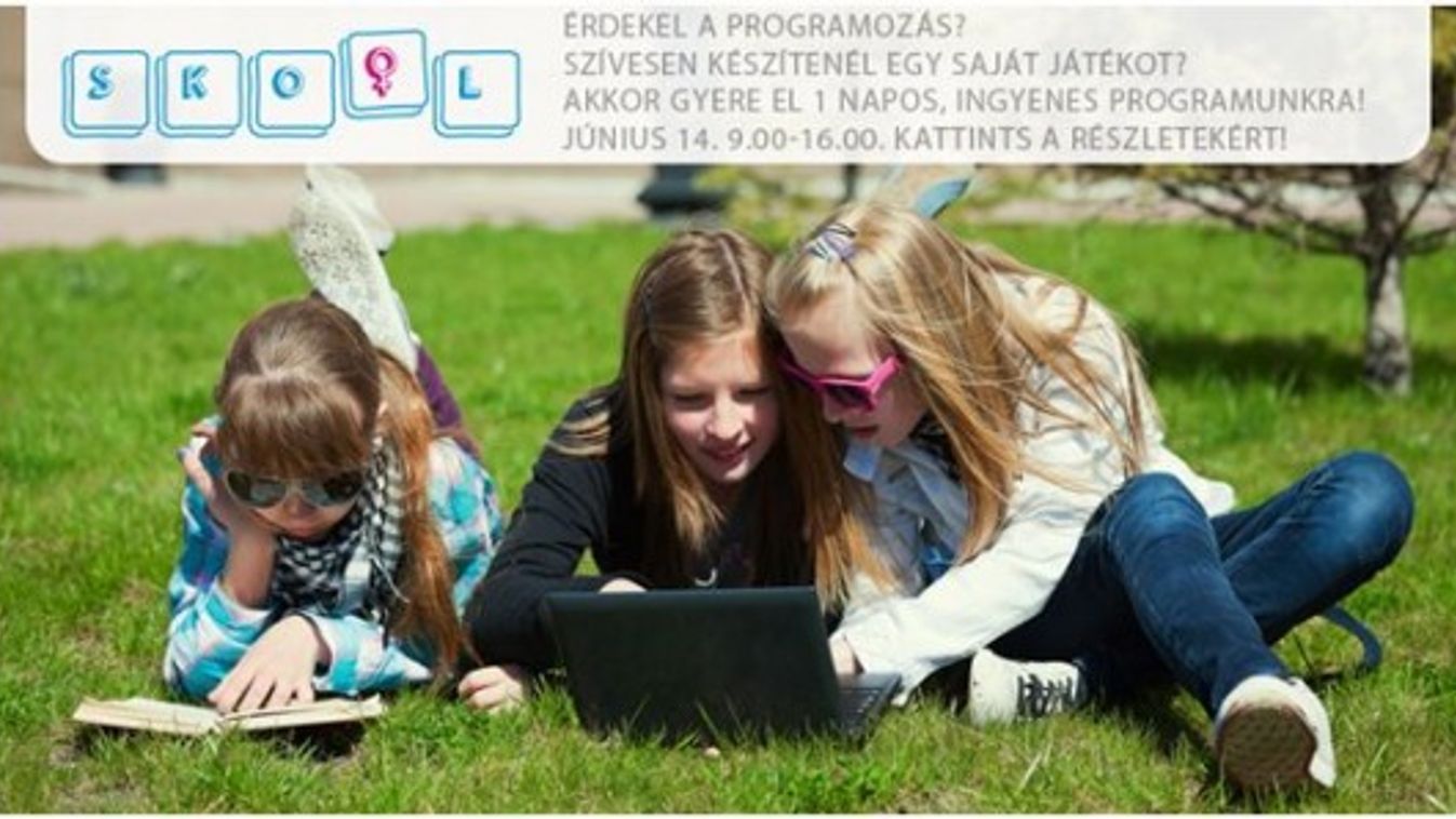 "Van egy jó programunk, de te is írhatsz egyet!" - ha 11 és 16 év közti lányod van, mutasd meg neki!
