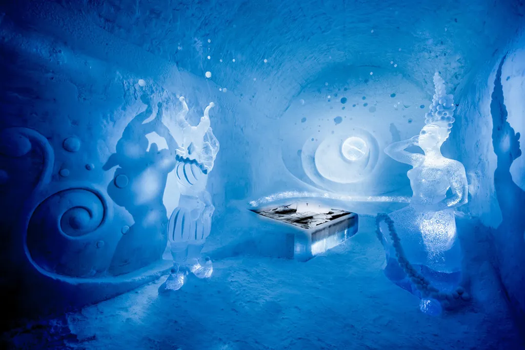 Fotó: Tjåsa Gusfors Patric Dallard / icehotel.com 