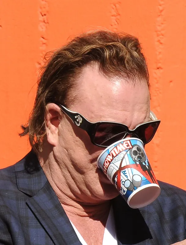 Mickey Rourke gusztustalankodott.